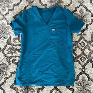 Teal figs one pocket Catarina